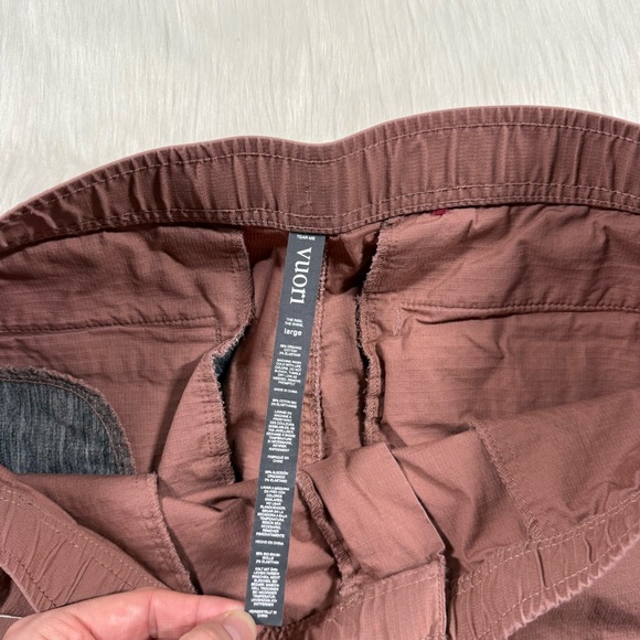 Vuori Women's Size Large Terracotta Ripstop Pants VW401 - Picture 5 of 8